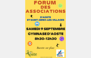 Forum des associations 9/09/2023 à Aoste