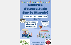 BUVETTE sur la place du marché d'AOSTE
