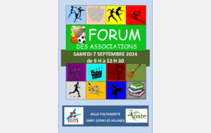 Forum des associations St Genix 07-09-2024