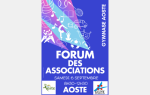 Forum des associations AOSTE 06-09-2024