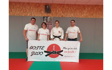 Le bureau accueil Perrine au dojo