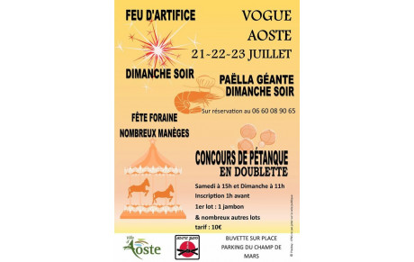 Concours de pétanque